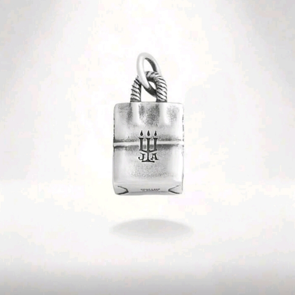 Jewelry - Sterling Silver Shopping Bag Charm | Pendant